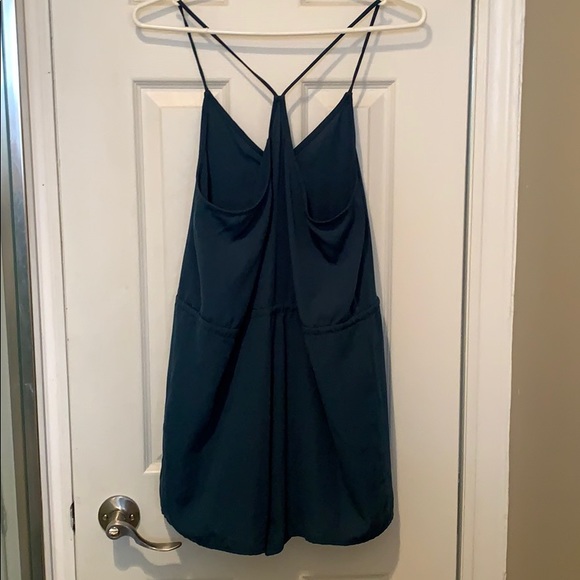 Teal short romper - Picture 3 of 4